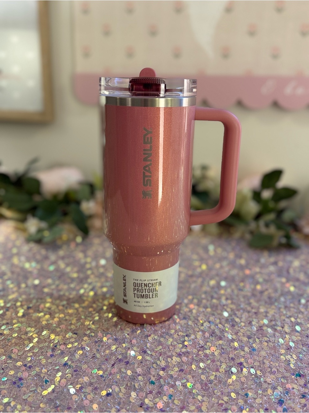 NWT Stanley Quencher ProTour Flip Straw 40oz Tumbler in “Port Shimmer”